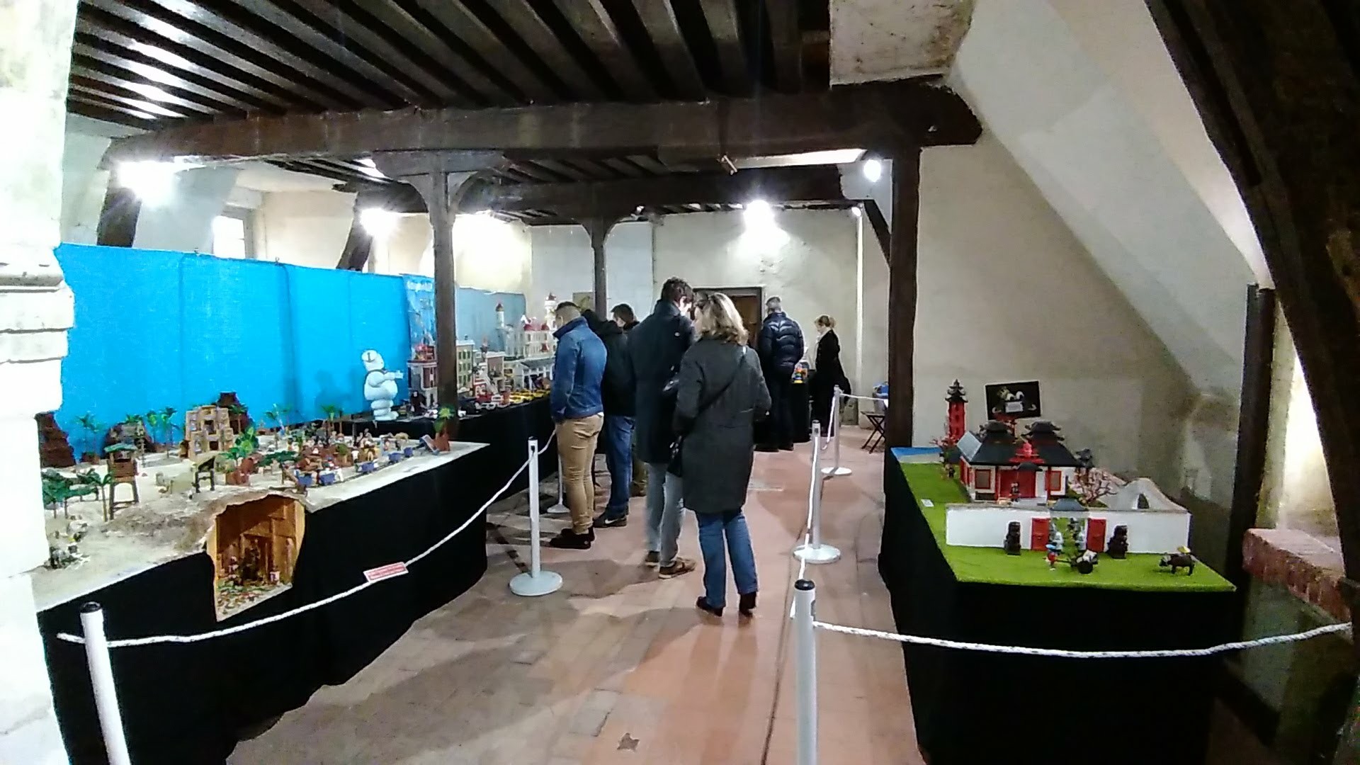 Exposition Playmobil sur le cinéma au Château de Selles-Sur-Cher