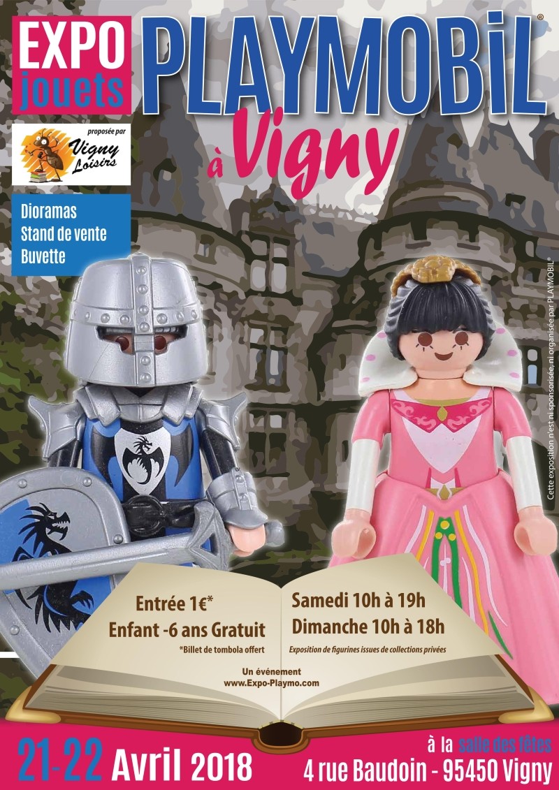 Exposition playmobil vigny 95 expo playmo