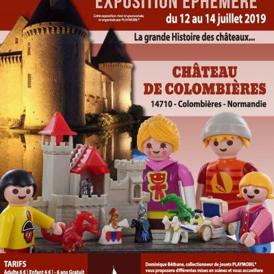 Exposition plaympobil chateau de colombieres 2019 dominique bethune