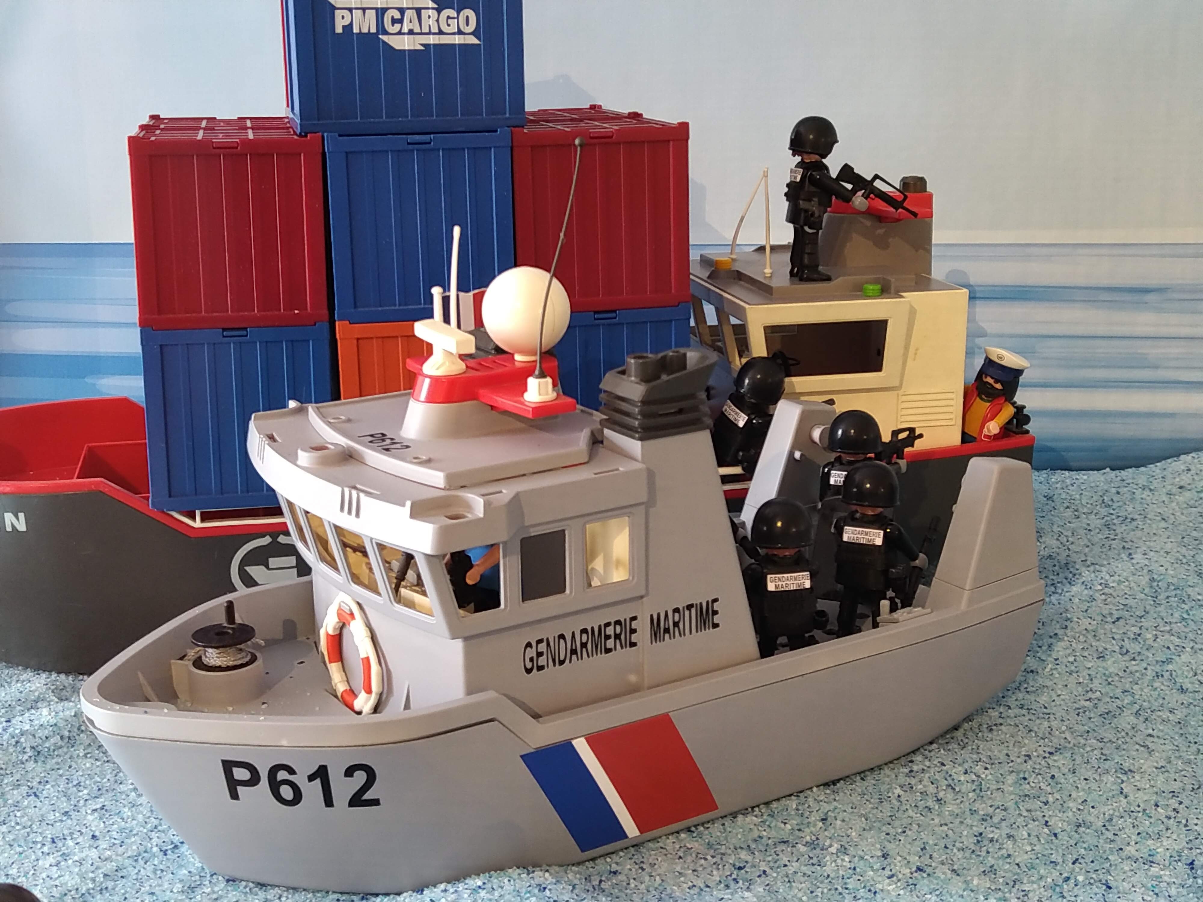 Gendarmerie maritime playmobil