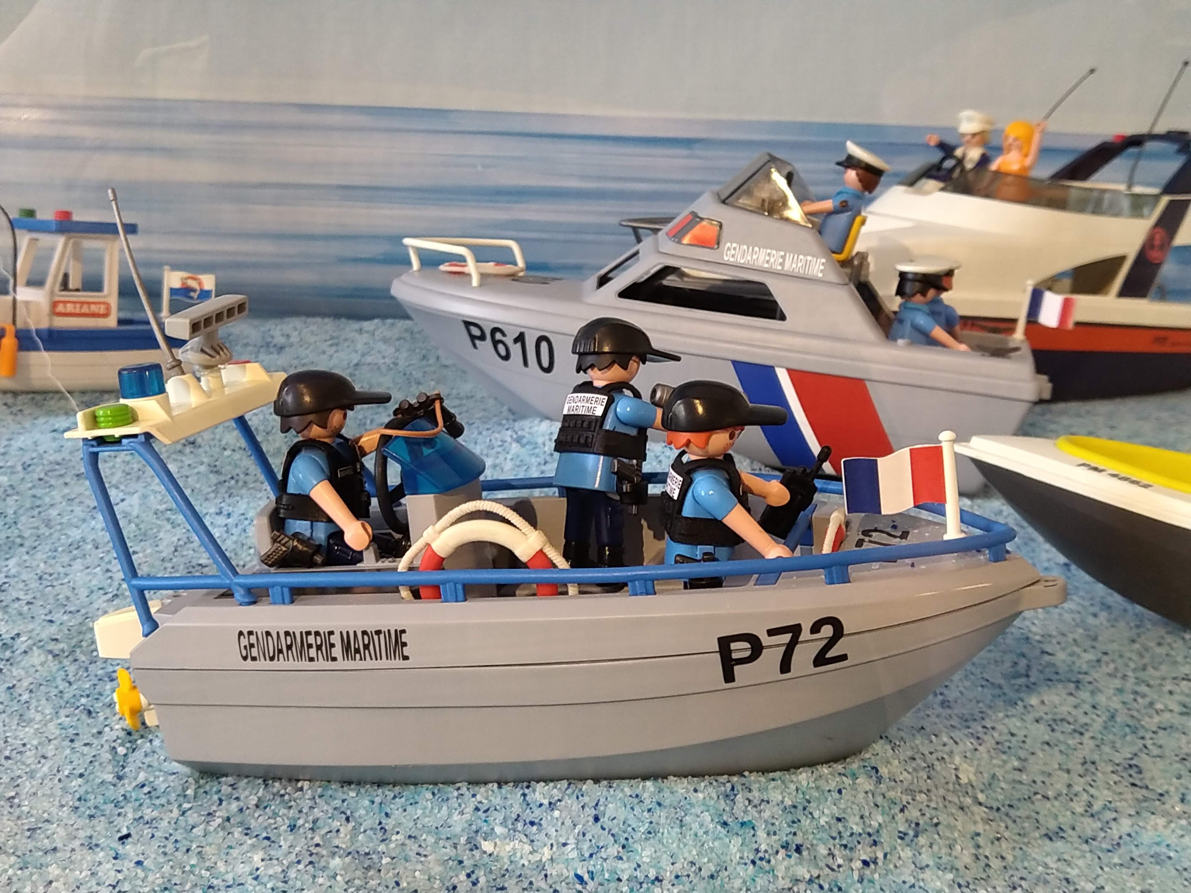 Gendarmerie maritime playmobil