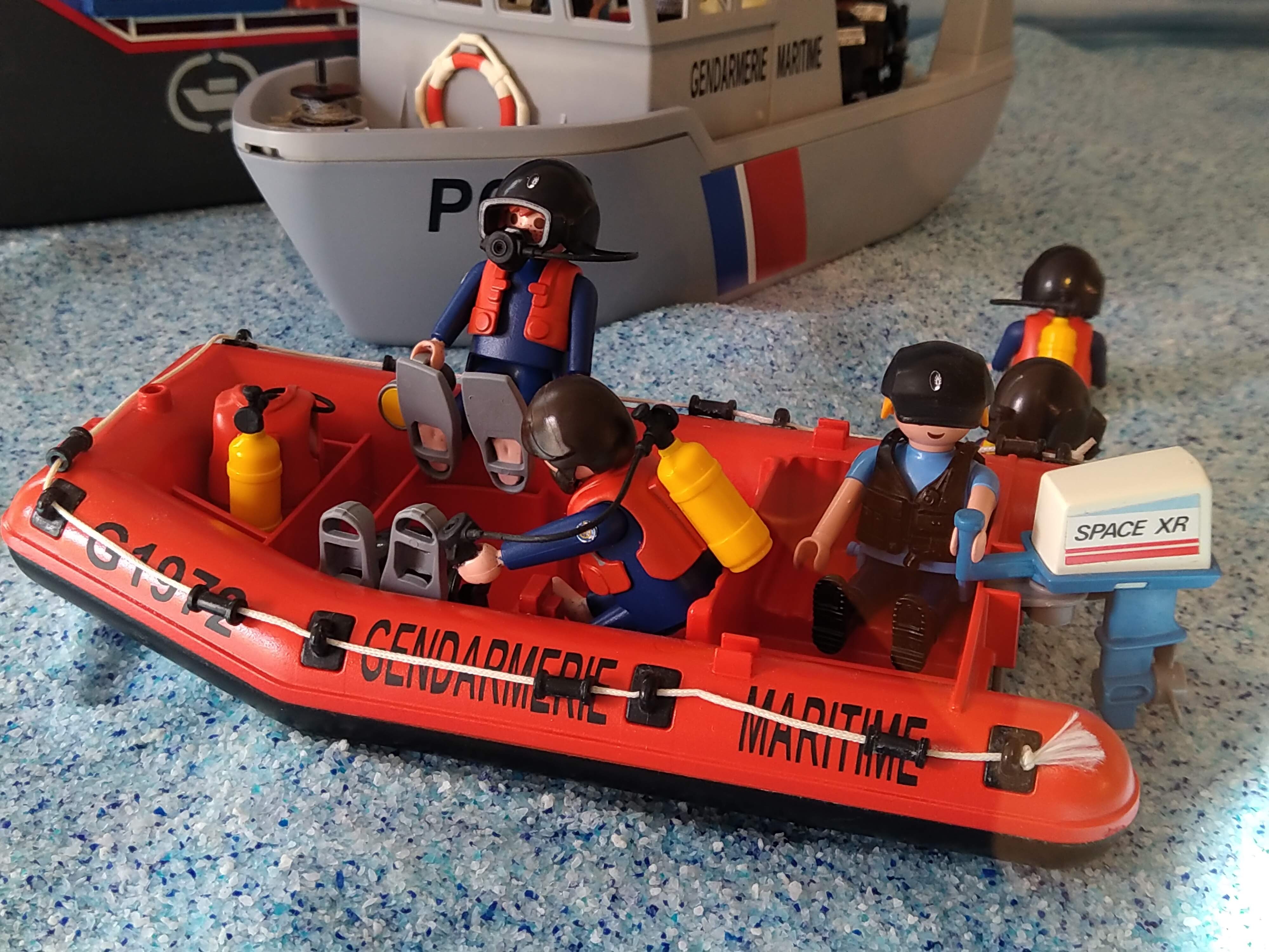 Gendarmerie maritime playmobil