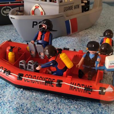 Gendarmerie maritime playmobil