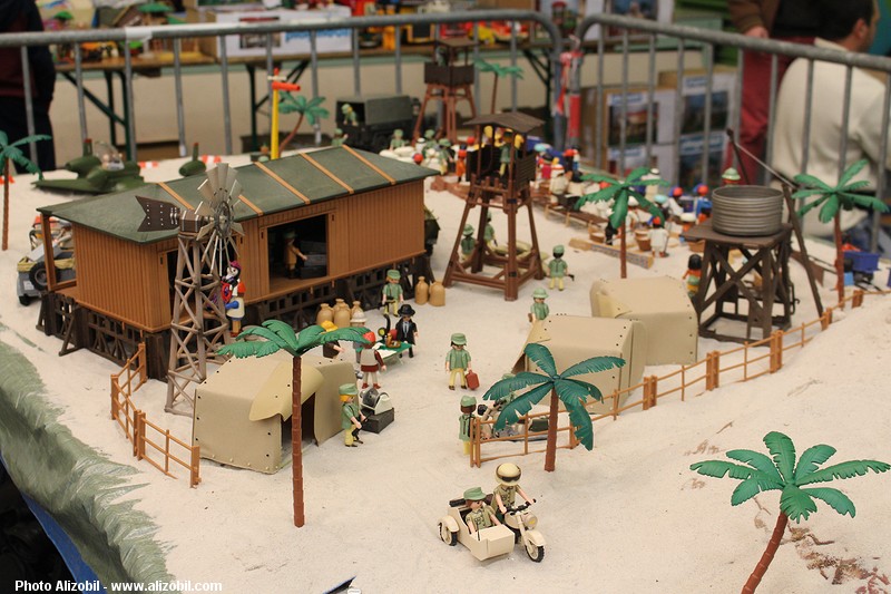 Indiana Jones en Playmobil un diorama réalisé par Dominique Béthune