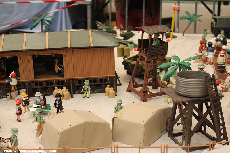 Indiana Jones en Playmobil un diorama réalisé par Dominique Béthune