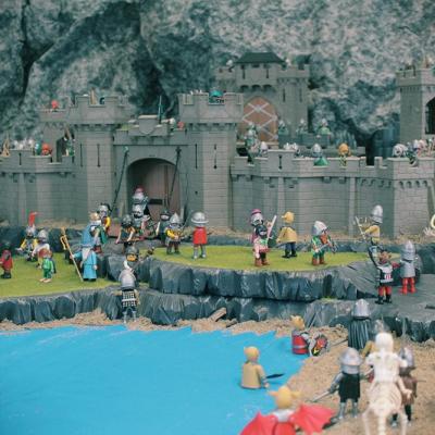 L'invasion diorama d'inspiration Heroïc Fantasy en Playmobil