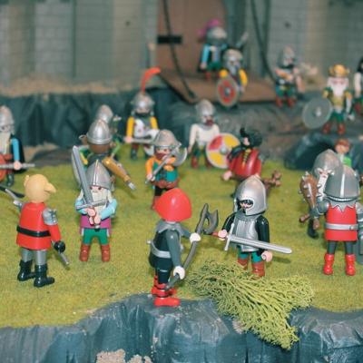 L'invasion diorama d'inspiration Heroïc Fantasy en Playmobil