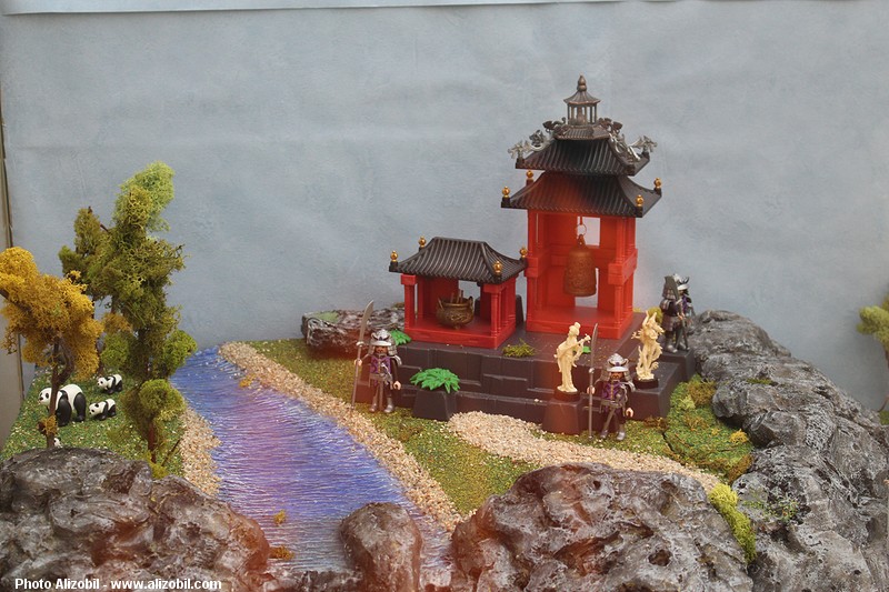 Le monde de Mulan en Playmobil par Alizée et Dominique Béthune - Décors Sparix