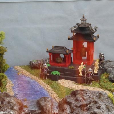 Le monde de Mulan en Playmobil par Alizée et Dominique Béthune - Décors Sparix