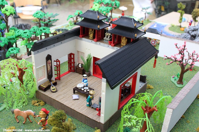 Le monde de Mulan en Playmobil par Alizée et Dominique Béthune - Décors Sparix