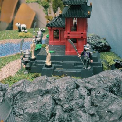 Le monde de Mulan en Playmobil par Alizée et Dominique Béthune - Décors Sparix