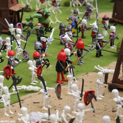 heroic fantasy playmobil - Merlin et l'armée des ténèbres - Dominique Béthune