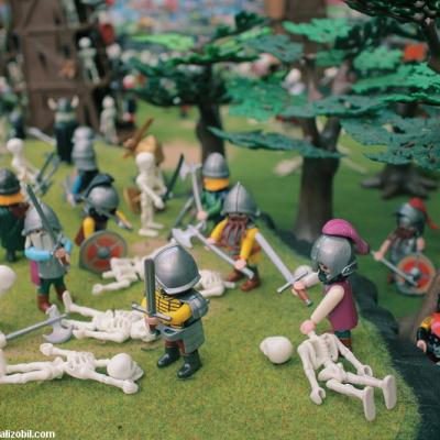 heroic fantasy playmobil - Merlin et l'armée des ténèbres - Dominique Béthune