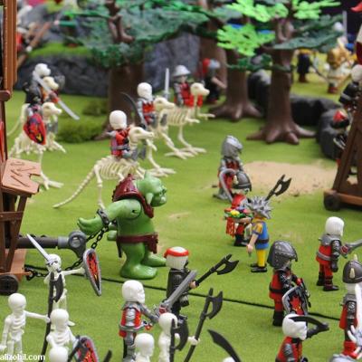 heroic fantasy playmobil - Merlin et l'armée des ténèbres - Dominique Béthune