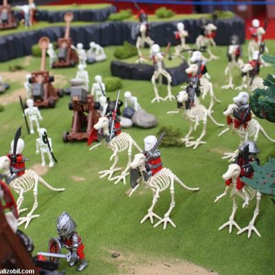 heroic fantasy playmobil - Merlin et l'armée des ténèbres - Dominique Béthune