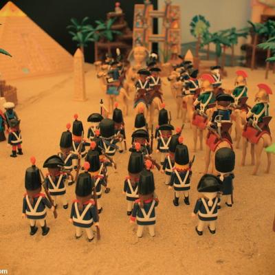 La campagne d'Egypte de Napoléon réalisé en Playmobil