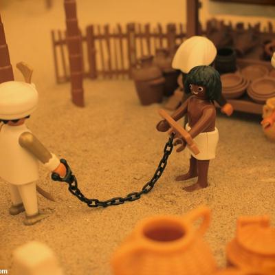 La campagne d'Egypte de Napoléon réalisé en Playmobil