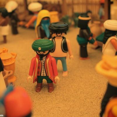 La campagne d'Egypte de Napoléon réalisé en Playmobil