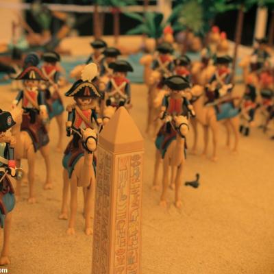 La campagne d'Egypte de Napoléon réalisé en Playmobil