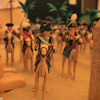 La campagne d'Egypte de Napoléon réalisé en Playmobil