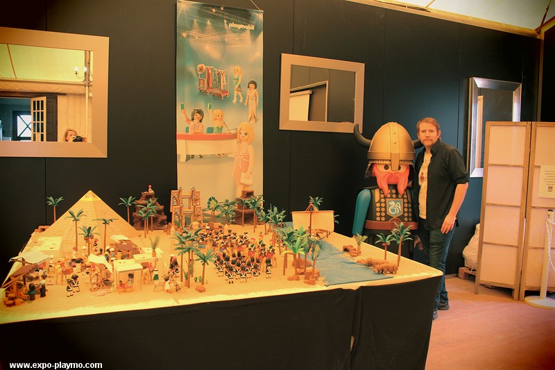 La campagne d'Egypte de Napoléon réalisé en Playmobil