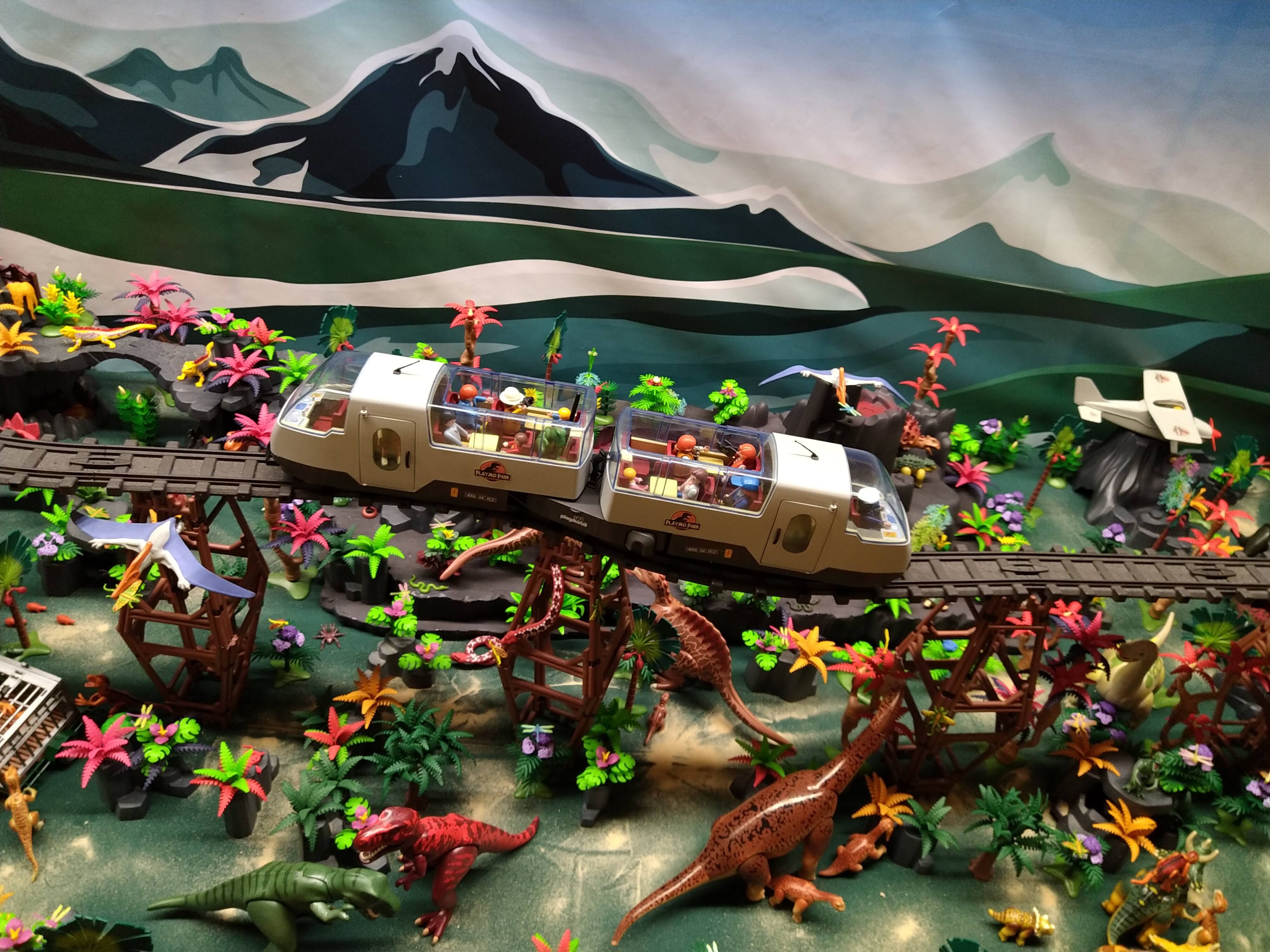 Jurassic park en playmobil