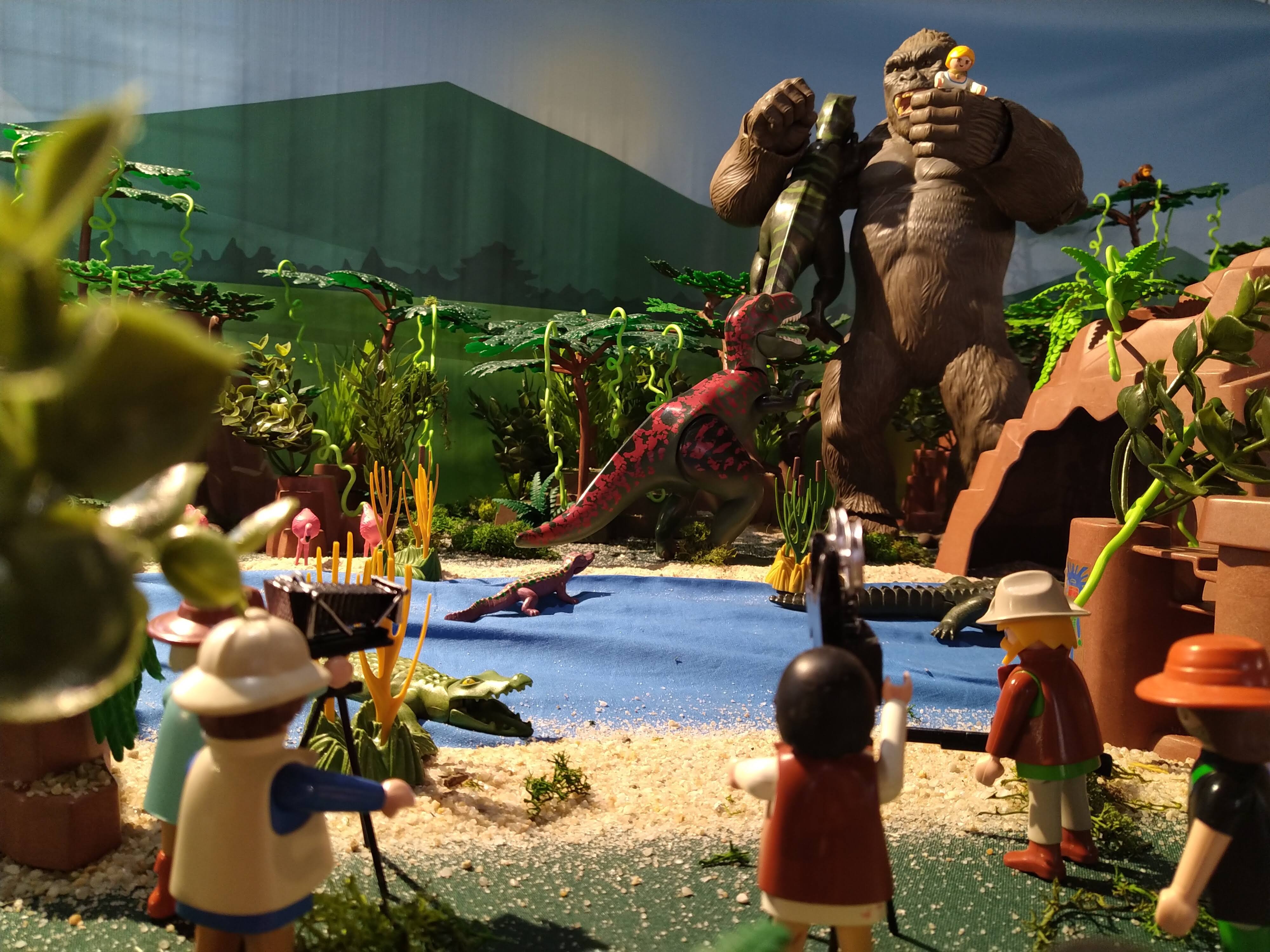 Kingkong en playmobil