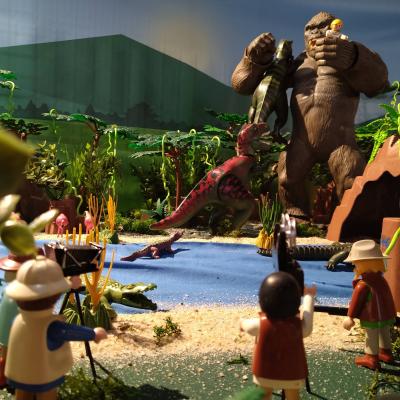 Kingkong en playmobil