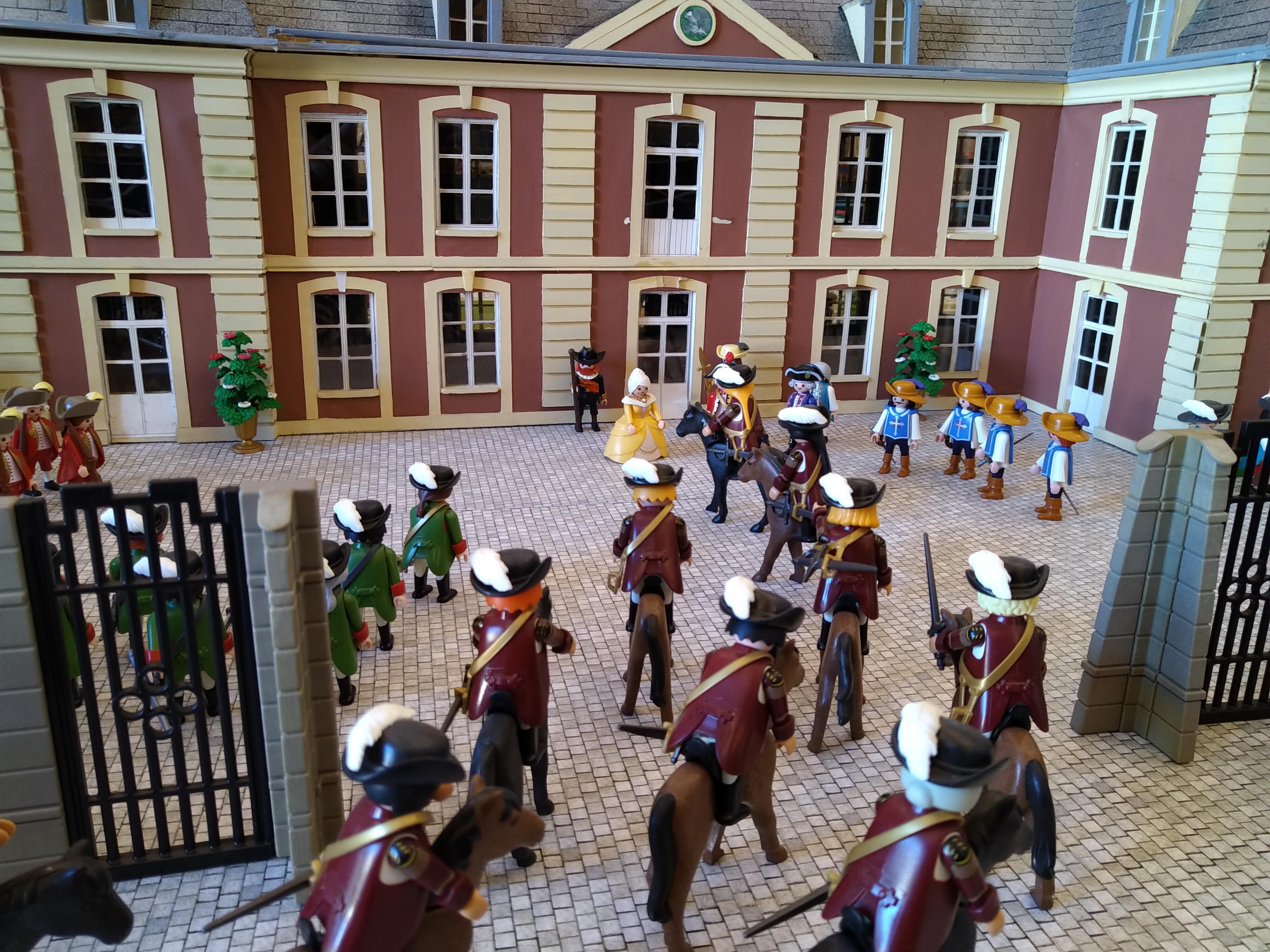 Les 4 mousquetaires en playmobil