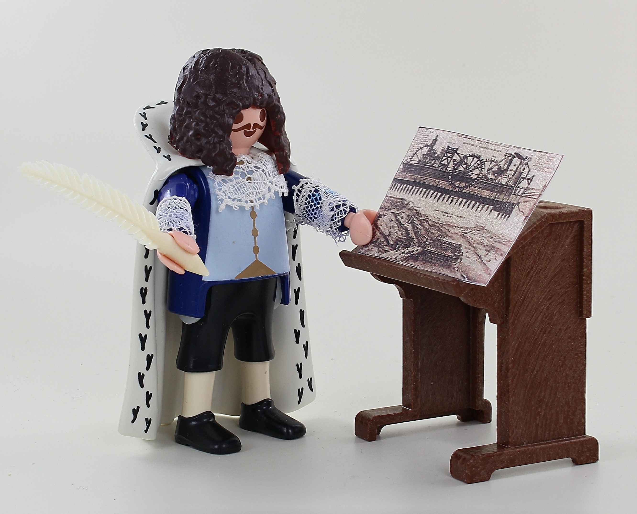 La Machine de Marly imaginée par le roi Louis XIV en Playmobil