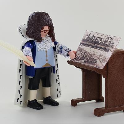 La Machine de Marly imaginée par le roi Louis XIV en Playmobil