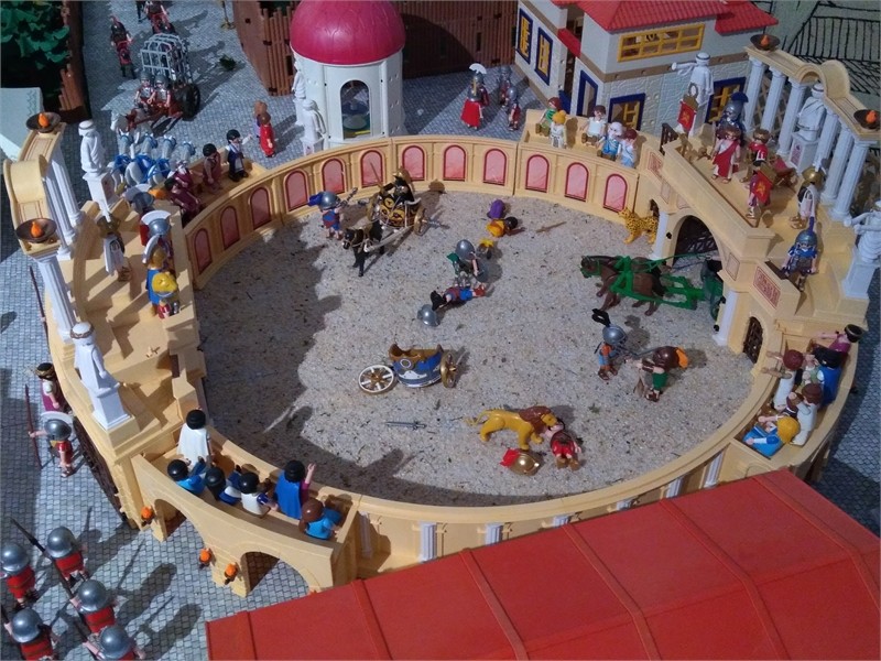 Exposition Playmobil au Musée de l'archéologie et de l'antiquité de l'Oise