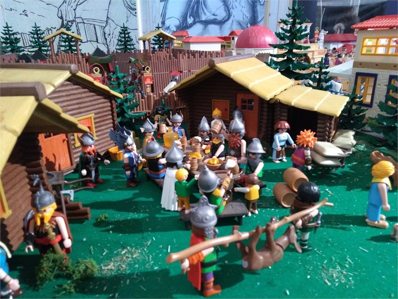 Exposition Playmobil au Musée de l'archéologie et de l'antiquité de l'Oise