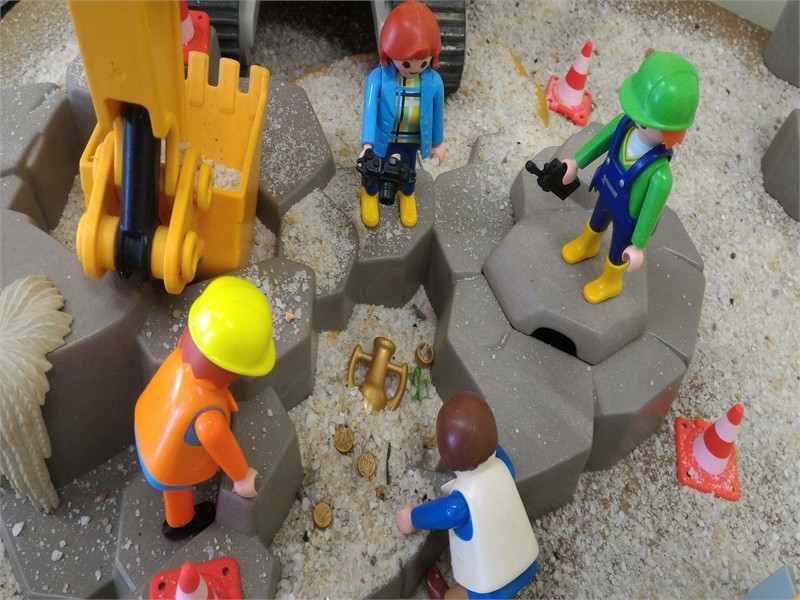 Exposition Playmobil au Musée de l'archéologie et de l'antiquité de l'Oise