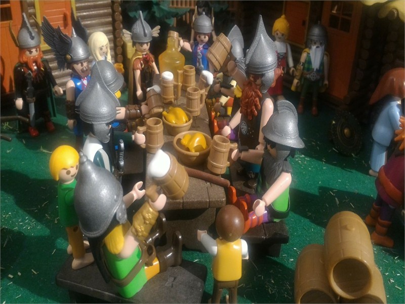 Exposition Playmobil au Musée de l'archéologie et de l'antiquité de l'Oise