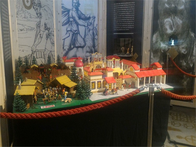 Exposition Playmobil au Musée de l'archéologie et de l'antiquité de l'Oise