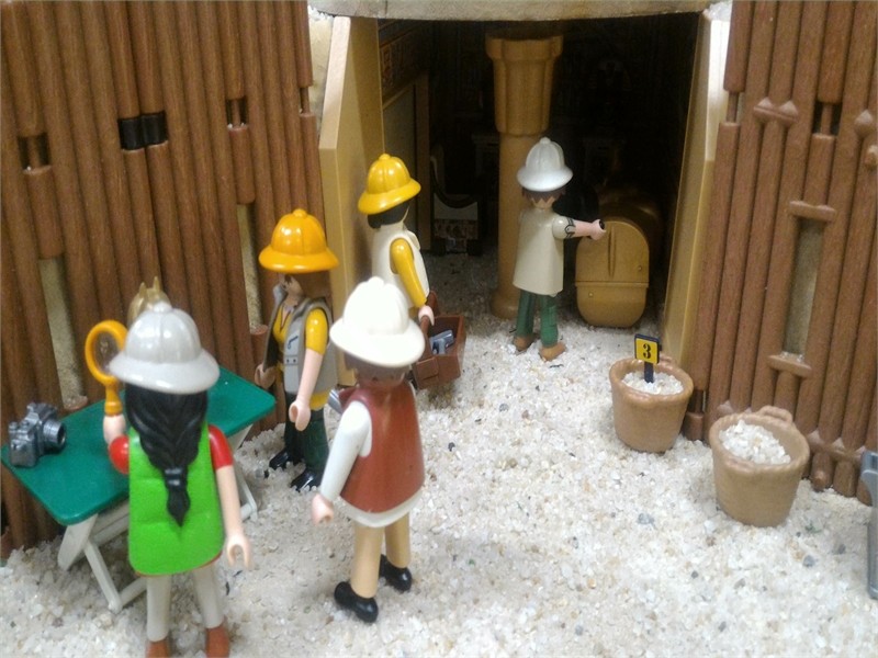 Exposition Playmobil au Musée de l'archéologie et de l'antiquité de l'Oise