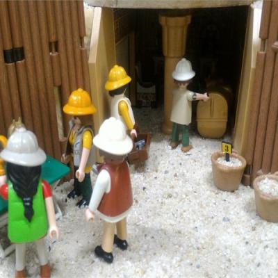 Exposition Playmobil au Musée de l'archéologie et de l'antiquité de l'Oise