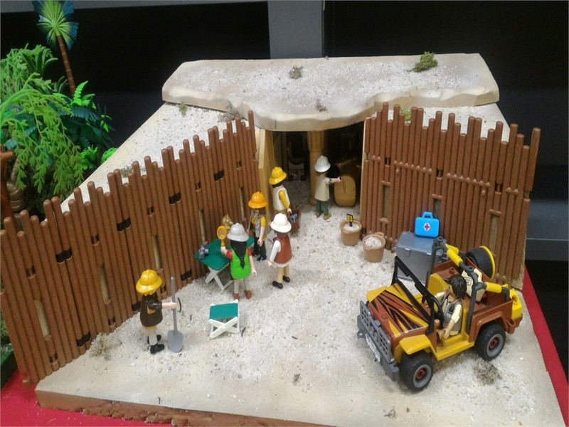 Exposition Playmobil au Musée de l'archéologie et de l'antiquité de l'Oise