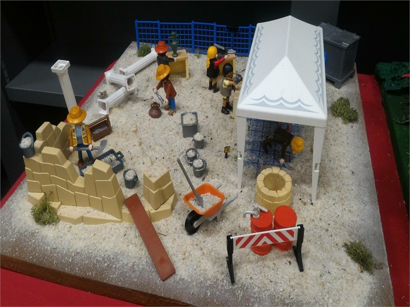 Exposition Playmobil au Musée de l'archéologie et de l'antiquité de l'Oise