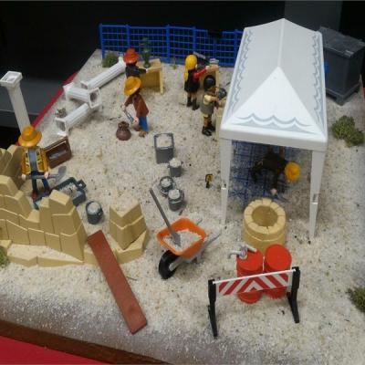 Exposition Playmobil au Musée de l'archéologie et de l'antiquité de l'Oise