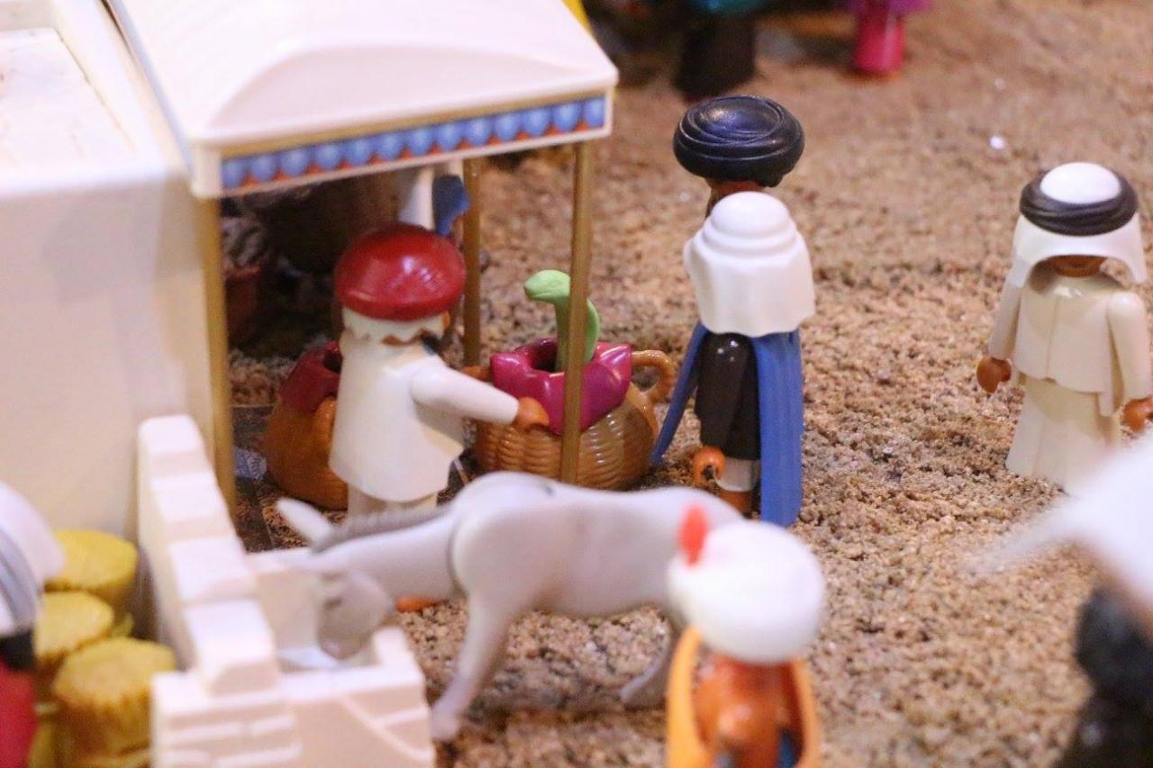 Diorama Playmobil - Campagne d'Egypte de Napoléon