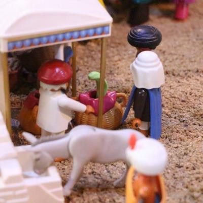 Diorama Playmobil - Campagne d'Egypte de Napoléon