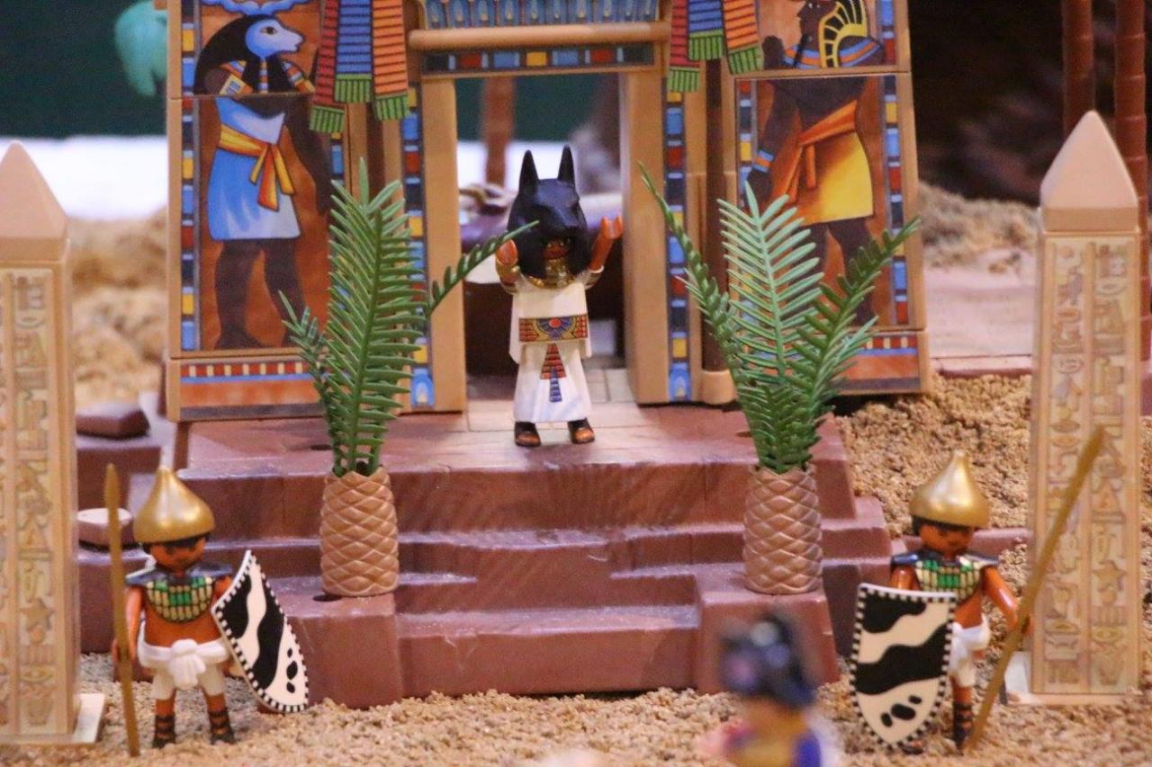 Diorama Playmobil - Campagne d'Egypte de Napoléon