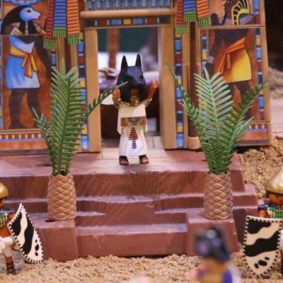 Diorama Playmobil - Campagne d'Egypte de Napoléon