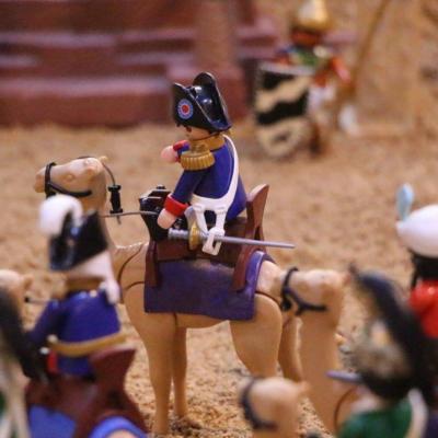 Diorama Playmobil - Campagne d'Egypte de Napoléon