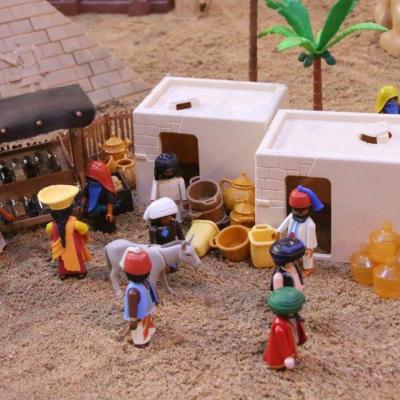 Diorama Playmobil - Campagne d'Egypte de Napoléon