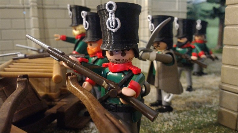 Bataillle de Ligny en Playmobil - 16 juin 1815