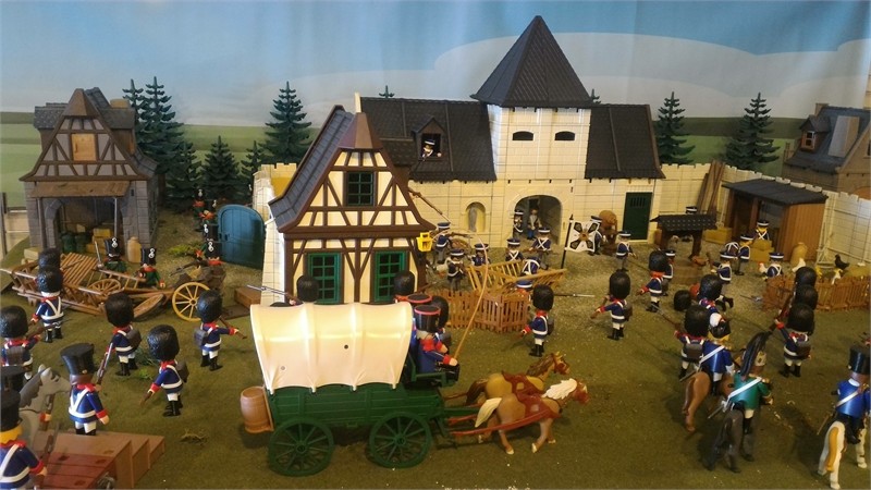 Bataillle de Ligny en Playmobil - 16 juin 1815