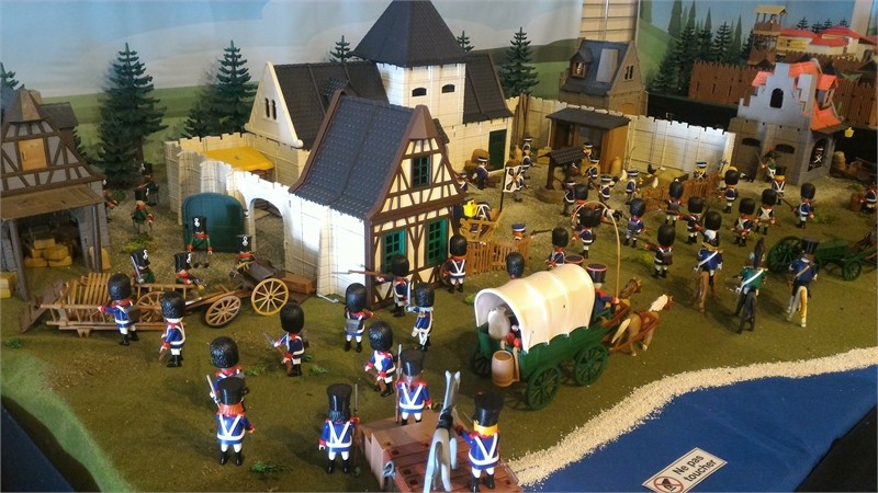 Bataillle de Ligny en Playmobil - 16 juin 1815